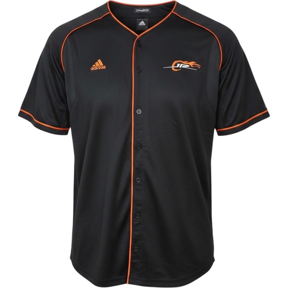 adidas Other - Adidas Dale Earnhardt Jr 88 NASCAR Jersey Mens XL Black Orange Clima365 Button
